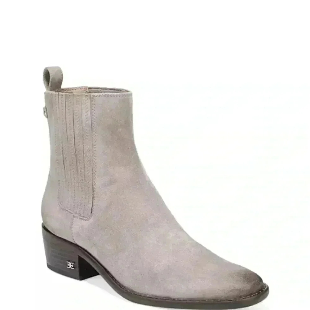 NWOT Sam Elderman leather boots size 7